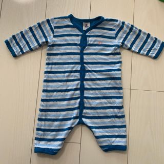 プチバトー(PETIT BATEAU)のプチバトー　ロンパース(ロンパース)