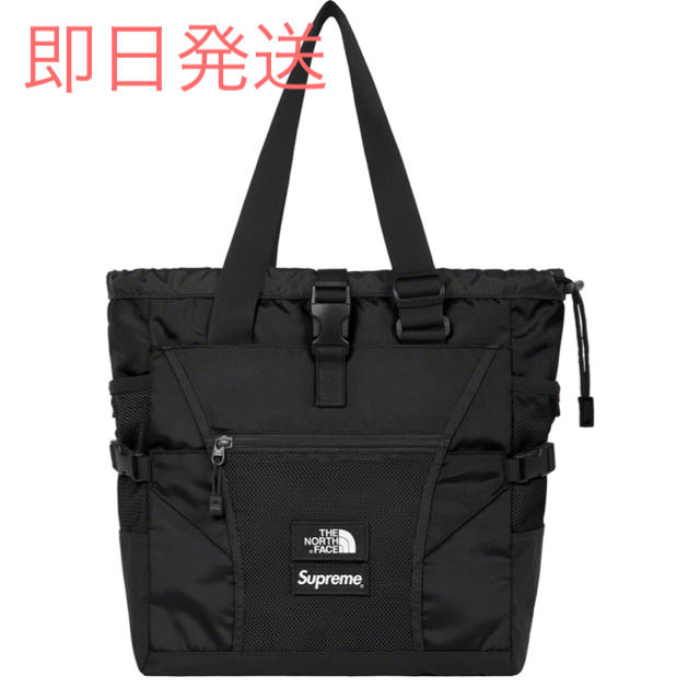 Supreme ノースフェイス Adventure Tote トート Black