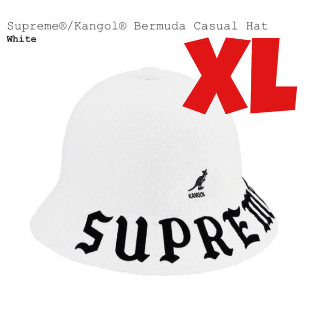 Supreme(シュプリーム)の【XL】Supreme®/Kangol® Bermuda Casual Hat メンズの帽子(ハット)の商品写真