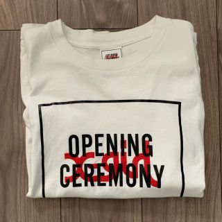 エックスガール(X-girl)のopening ceremony X-girlコラボアイテム(Tシャツ(半袖/袖なし))