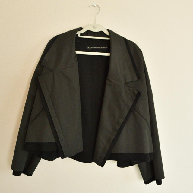 ZED Cropped Silk Shirts w belt loop USA製