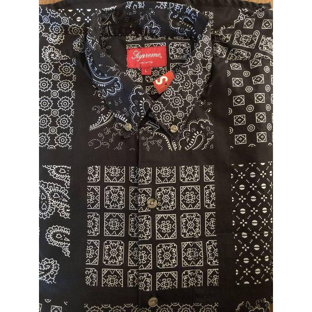 愛用 L 20SS Supreme Paisley Grid Shirt -シャツ