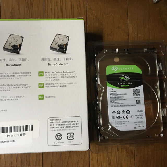 3.5インチHDD SATA 4TB 1