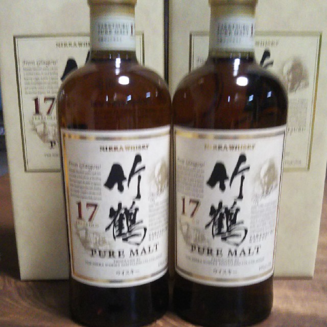 通販 ニッカウヰスキー - 竹鶴17年 700ml 2本セット ウイスキー