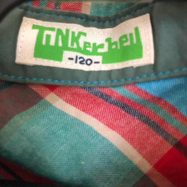 TINKERBELL(ティンカーベル)のティンカーベル シャツ 120cm キッズ/ベビー/マタニティのキッズ服男の子用(90cm~)(Tシャツ/カットソー)の商品写真