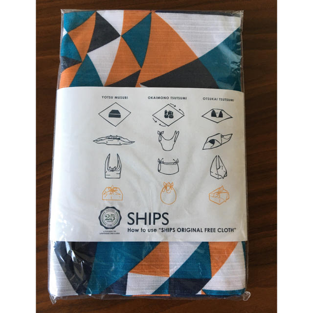 SHIPS(シップス)のふろしき（SHIPS） インテリア/住まい/日用品の日用品/生活雑貨/旅行(日用品/生活雑貨)の商品写真