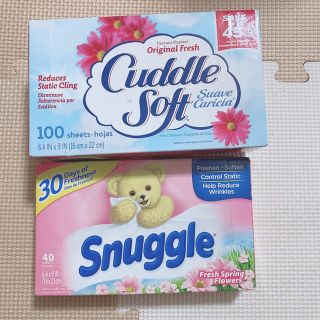 スナッグル(Snuggle)の♡柔軟剤シート♡外国産♡良い香りです！(日用品/生活雑貨)