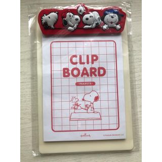 スヌーピー(SNOOPY)の新品未使用未開封⭐︎スヌーピークリップボード(キャラクターグッズ)