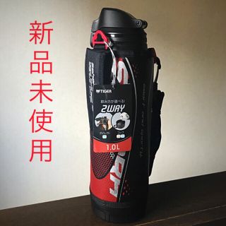 タイガー(TIGER)のタイガー （サハラ） 2WAY 1.0L 保温・保冷 ブラック(弁当用品)