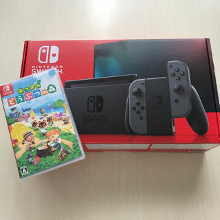 ニンテンドースイッチ(Nintendo Switch)のNintendo Switch Joy-Con(L)/(R) グレー　中古(家庭用ゲーム機本体)