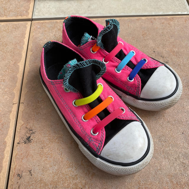 CONVERSE(コンバース)のコンバース 女の子用 靴/シューズ 16.5cm キッズ/ベビー/マタニティのキッズ靴/シューズ(15cm~)(スニーカー)の商品写真