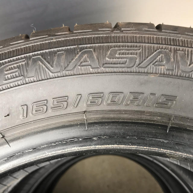 DUNLOP(ダンロップ)のタイヤ　DUNLOP 165/60R15 自動車/バイクの自動車(タイヤ)の商品写真