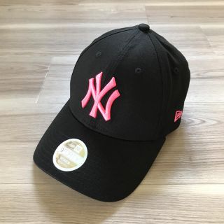 NEW ERA - 【新品】日本未発売 New Era NY black 9Forty キャップ