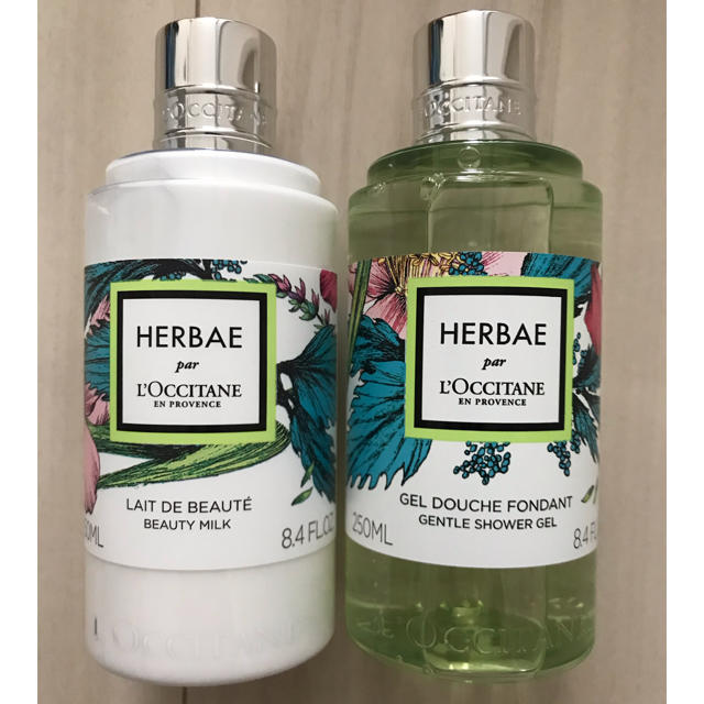 L'OCCITANE(ロクシタン)のロクシタン HARBAE ボディミルク シャワージェル　セット コスメ/美容のボディケア(ボディローション/ミルク)の商品写真