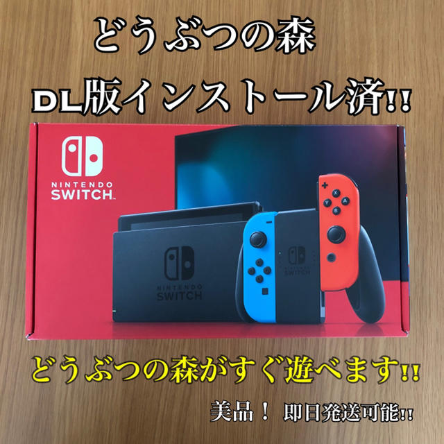 Switch どうぶつの森DL版インストール済み