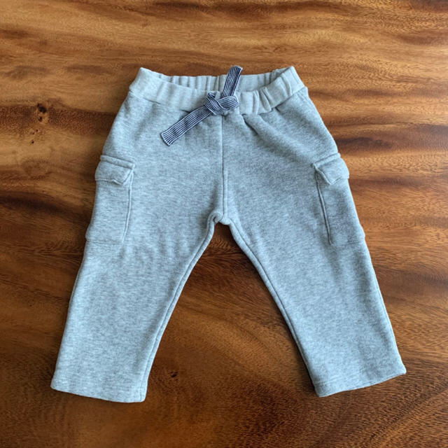 PETIT BATEAU(プチバトー)のプチバトー・スウェットサイドポケットパンツ 18m/81cm キッズ/ベビー/マタニティのベビー服(~85cm)(パンツ)の商品写真