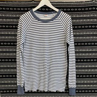 ヘインズ(Hanes)の新品未使用 Hanes ワッフル素材ロングスリーブTシャツ(Tシャツ/カットソー(七分/長袖))