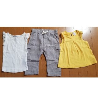 エイチアンドエム(H&M)のH&M/トップス&ボトムスセット/サイズ9~12ヶ月(80cm)/おまけ付き(その他)