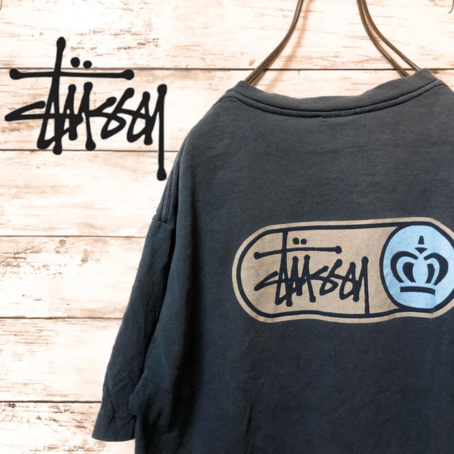 【希少】90s stussy ストゥーシー 半袖Tシャツ 旧タグ