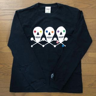 ビームスボーイ(BEAMS BOY)のbeams boy ドクロTシャツ ブラック(Tシャツ(長袖/七分))