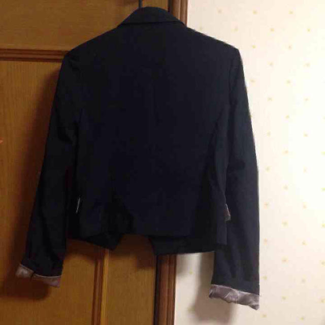 SIERA LEONE(シエラレオン)のシエラレオン 定番黒ジャケット レディースのジャケット/アウター(テーラードジャケット)の商品写真