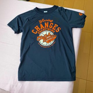 コンバース(CONVERSE)のコンバース バスケット Tシャツ ネイビー(バスケットボール)