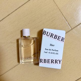 バーバリー(BURBERRY)のバーバリー ハー オードパルファム  ミニ香水 5ml サンプル(香水(女性用))