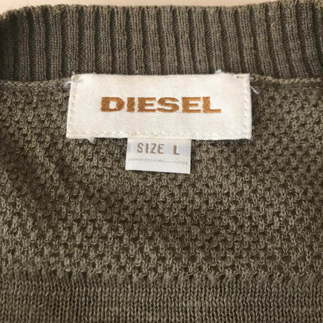 DIESEL(ディーゼル)のディーゼル メンズ サマーカーディガン メンズのトップス(カーディガン)の商品写真