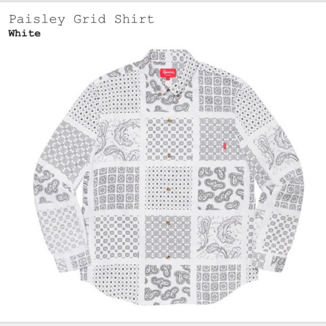 supreme paisley grid shirts 1