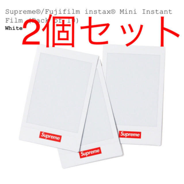 White購入先SupremeFujifilm instax Mini Instant Film