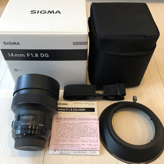 シグマ(SIGMA)の【最終値下げ】SIGMA 14mm f1.8 Nikon Fマウント(レンズ(単焦点))
