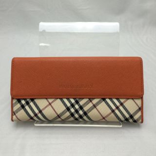 バーバリー(BURBERRY)の美品☆人気☆バーバリー◆Wホック長財布(財布)