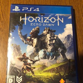 プレイステーション4(PlayStation4)のホライゾンゼロドーン　HORIZON ZERO DAWN PS4(家庭用ゲームソフト)