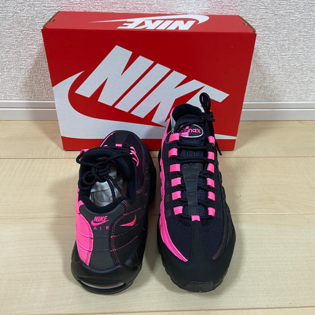 NIKE(ナイキ)のAIR MAX 95 OG BLACK PINK 27.0cm メンズの靴/シューズ(スニーカー)の商品写真