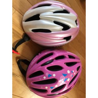 ブリヂストン(BRIDGESTONE)の子供用ヘルメット　２つ(自転車)