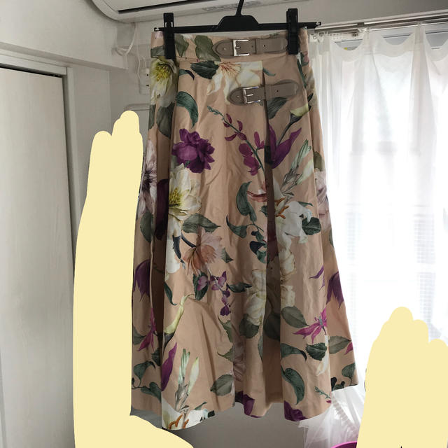 eimy istoire(エイミーイストワール)の花柄スカート♡ レディースのスカート(ひざ丈スカート)の商品写真