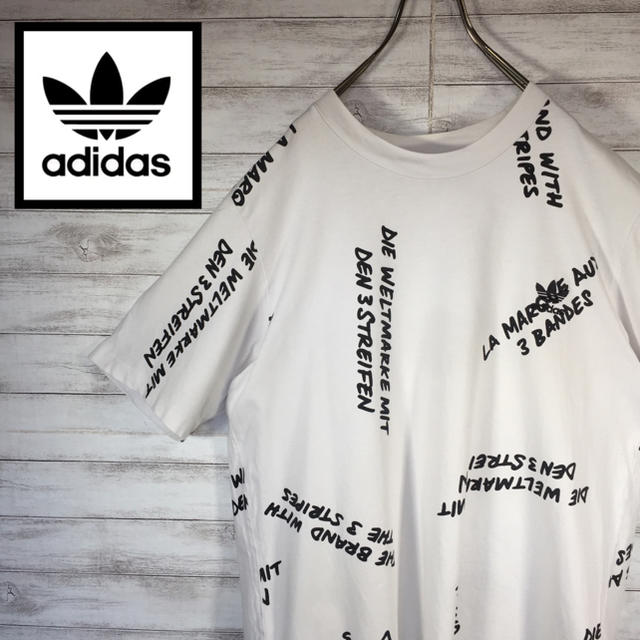 adidas 　アディダスオリジナルス　Tシャツ　トレフォイル　グラフィティ