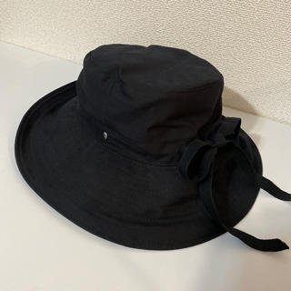 ヘレンカミンスキー(HELEN KAMINSKI)のヘレンカミンスキー　未使用品　帽子　黒(ハット)
