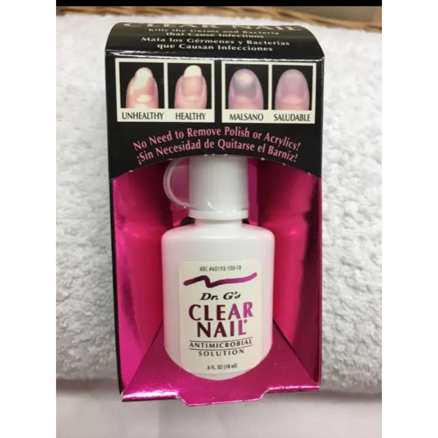 Dr. G’s Clear Nail クリアネイル 爪水虫　グリーンネイル 新品 コスメ/美容のネイル(ネイルケア)の商品写真