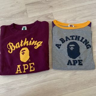 アベイシングエイプ ラグランTシャツの通販 10点 | A BATHING APEを 