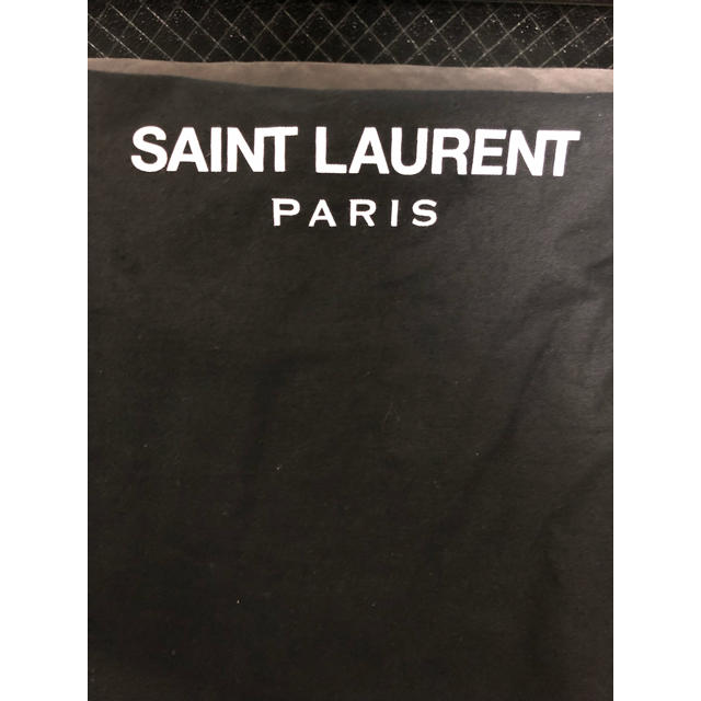 Saint Laurent(サンローラン)の【7月まで】Saint Laurent キャンバス×レザー バックパック 黒 メンズのバッグ(バッグパック/リュック)の商品写真