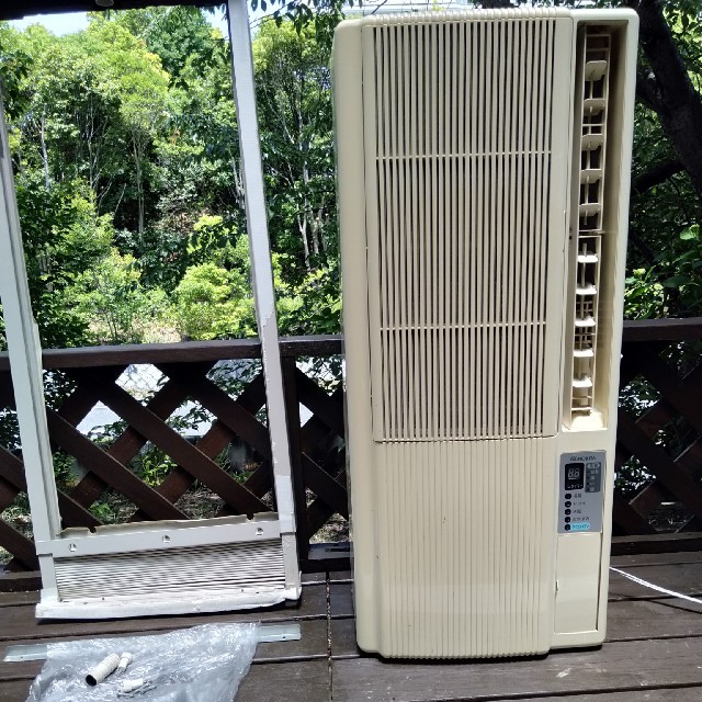 森田電工 MORITA 窓用 クーラー 冷専 MAC-187ME1 運転確認済み | フリマアプリ ラクマ