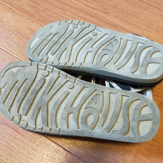 mikihouse(ミキハウス)のミキハウス　サンダル　19cm キッズ/ベビー/マタニティのキッズ靴/シューズ(15cm~)(サンダル)の商品写真