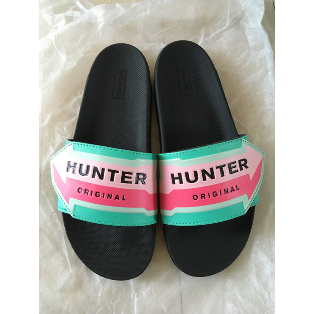 HUNTER(ハンター)の新品未使用　HUNTER　サンダル レディースの靴/シューズ(サンダル)の商品写真