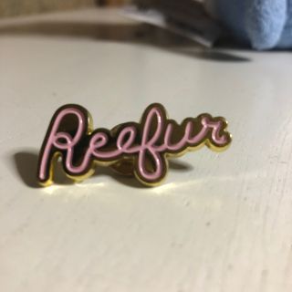 メゾンドリーファー(Maison de Reefur)の💗reefurピンバッジ💗(バッジ/ピンバッジ)