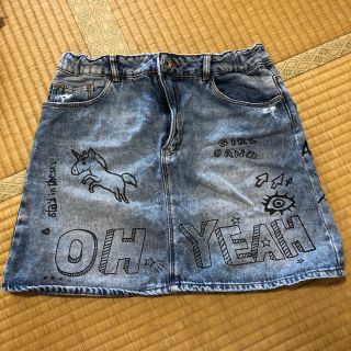 ザラキッズ(ZARA KIDS)のデニムスカート(スカート)