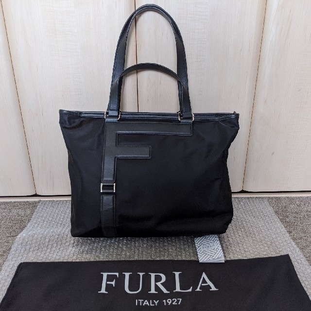 フルラ FURLA メンズ　man  トートバッグ　febo 黒　ビジネス