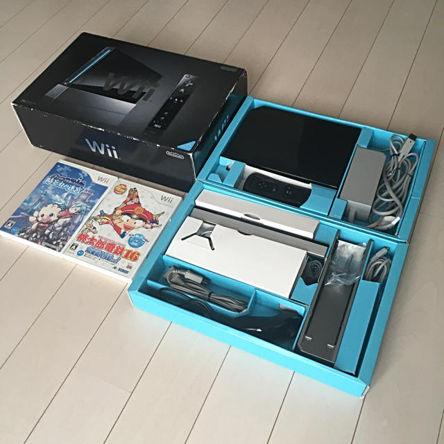 Nintendo wii 本体 ソフトセット