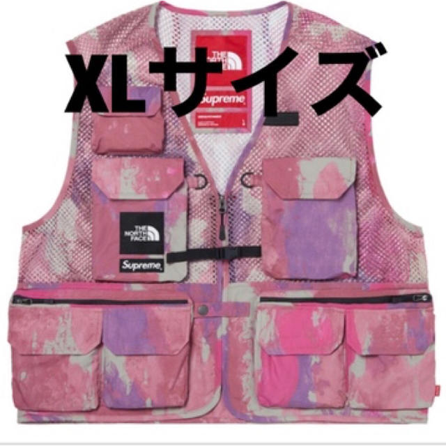 20ss Supreme The North Face Cargo Vest