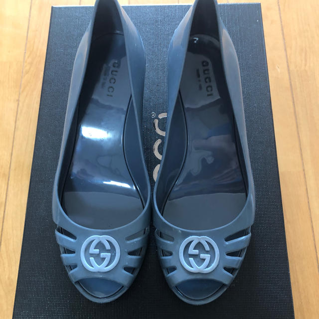 Gucci(グッチ)のGucciラバ−レインパンプス レディースの靴/シューズ(ハイヒール/パンプス)の商品写真